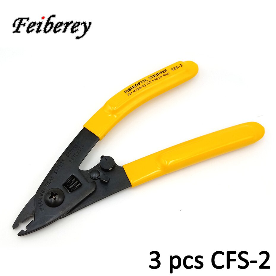 5 pcs CFS-3 CFS-2 CFS 2 3 FTTH Optical Fiber Stripping Tool Plier Fiber Optic Stripping Wire Stripper Fiber Optic Cable Stripper: CFS-2 3pcs