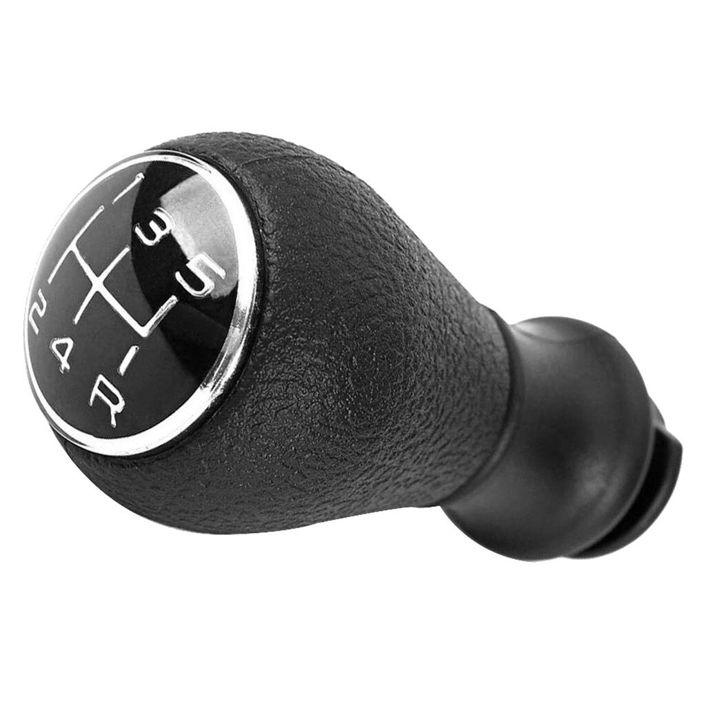 Pommeau de levier de vitesse en cuir 5 vitesses, à levier de vitesse vitesses, pour citroën C1 C3 C4 et PEUGEOT 205 206 106, # BL2