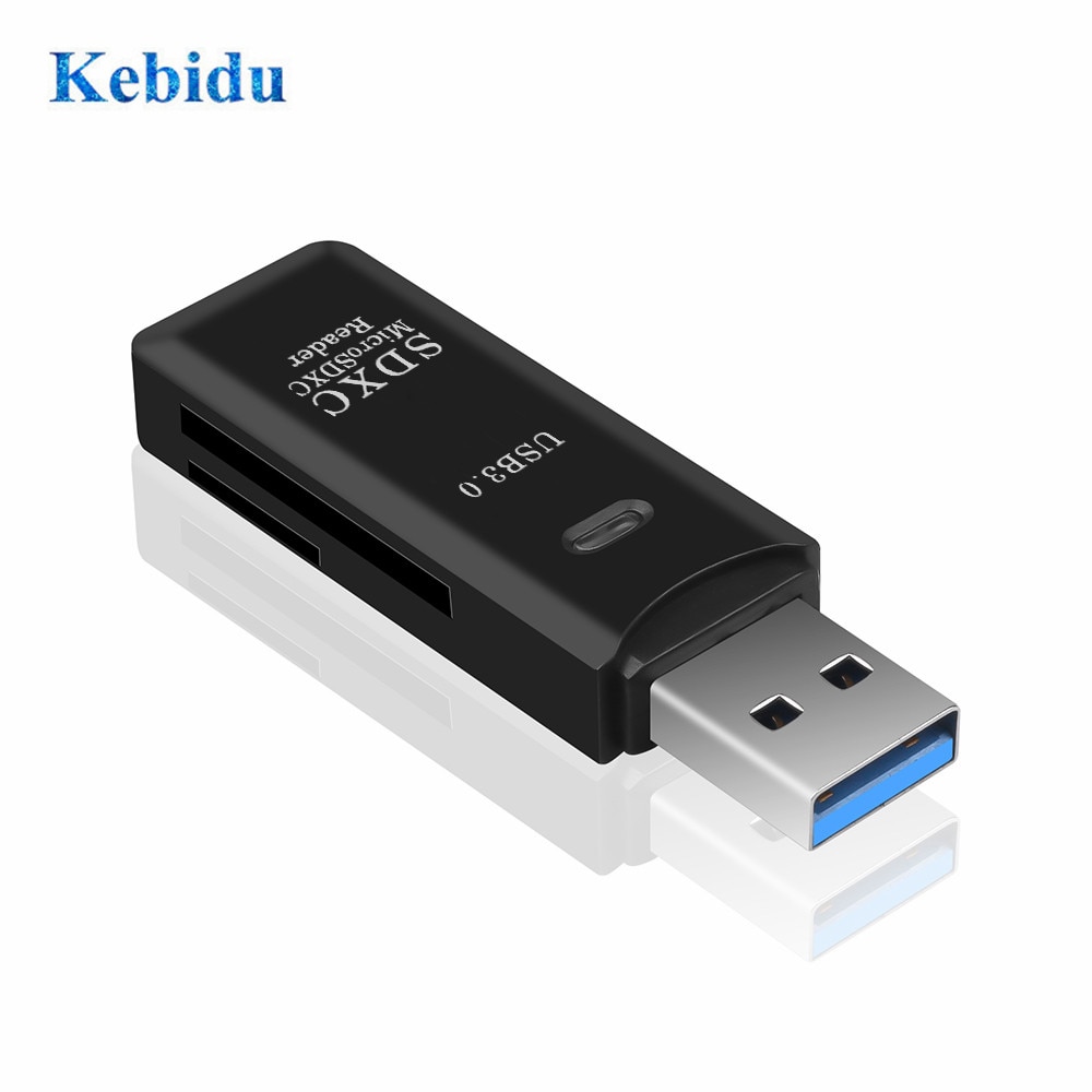 KEBIDU Micro SD Smart TF OTG USB 3.0 Memory Card Reader Adapter for Laptop USB 3.0 Smart Cardreader