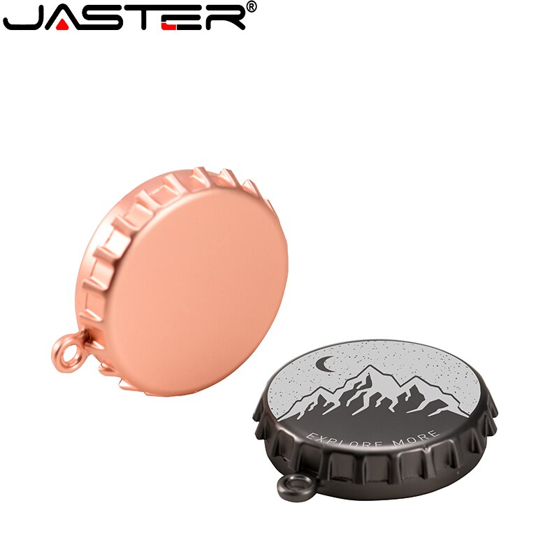 JASTER Mini metall USB-stick 4G 8G 16GB 32GB 64GB 128G Personalisieren Stift stick USB Memory Stick U disk Individuelles logo
