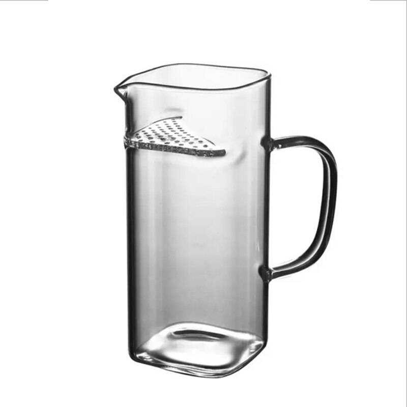 Glass Tea Mug Cup With Tea Infuser Office Tea Glass Bottle 200/300/400ml 3 Styles Drinkware tumbler cup