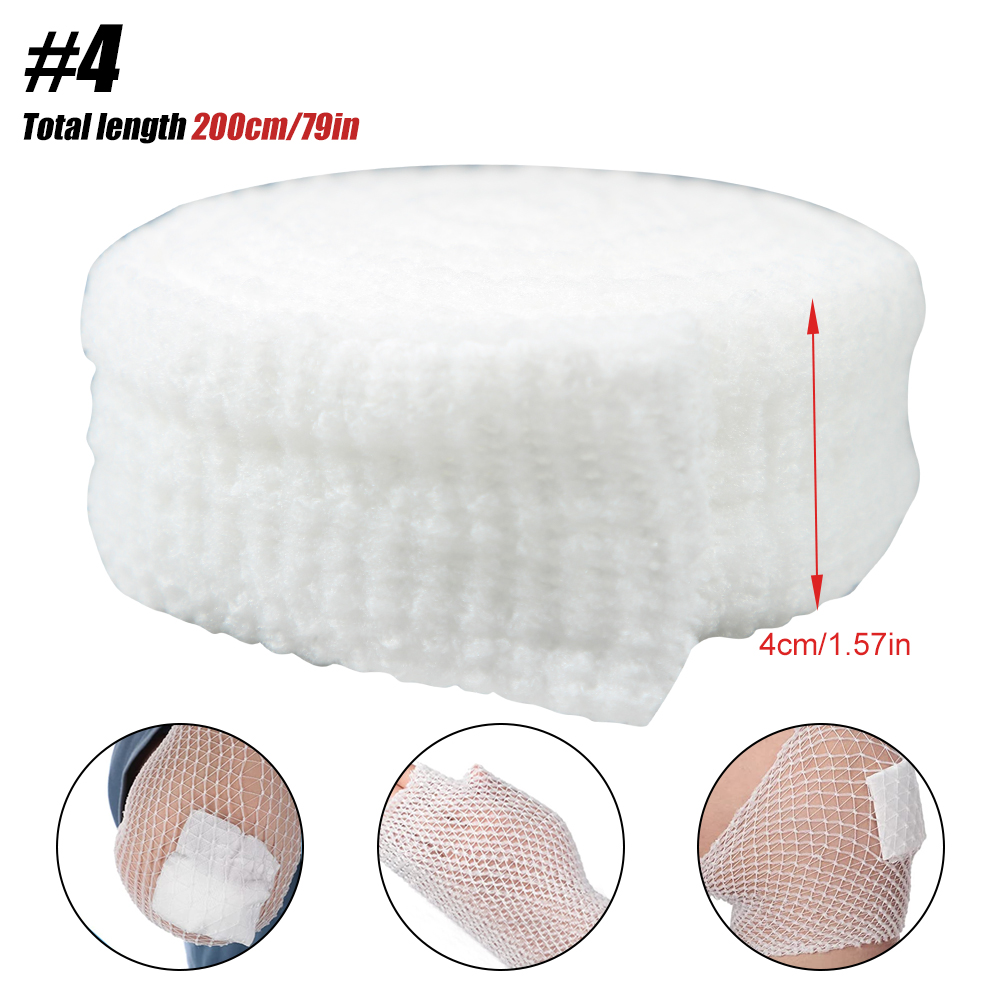 1 Rolle elastisches Netz, Wundverband, Netz, röhrenförmiger Verband, Netzschlauch, röhrenförmiger Blick-Fix, atmungsaktiver Verbandhalter für Erwachsene, Handgelenk: Blau