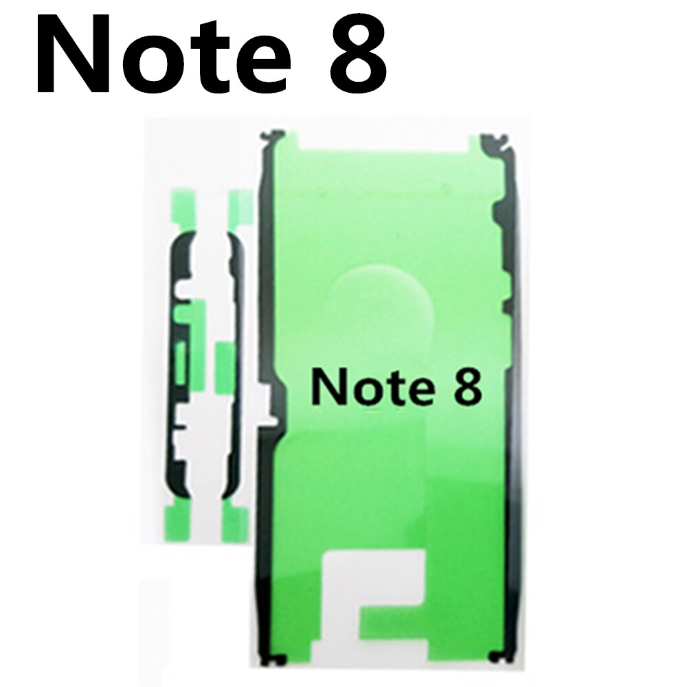 100 stk lcd skærm klæbende limtape til samsung galaxy note 8 9 note 8 note 9 frontramme tape klistermærke