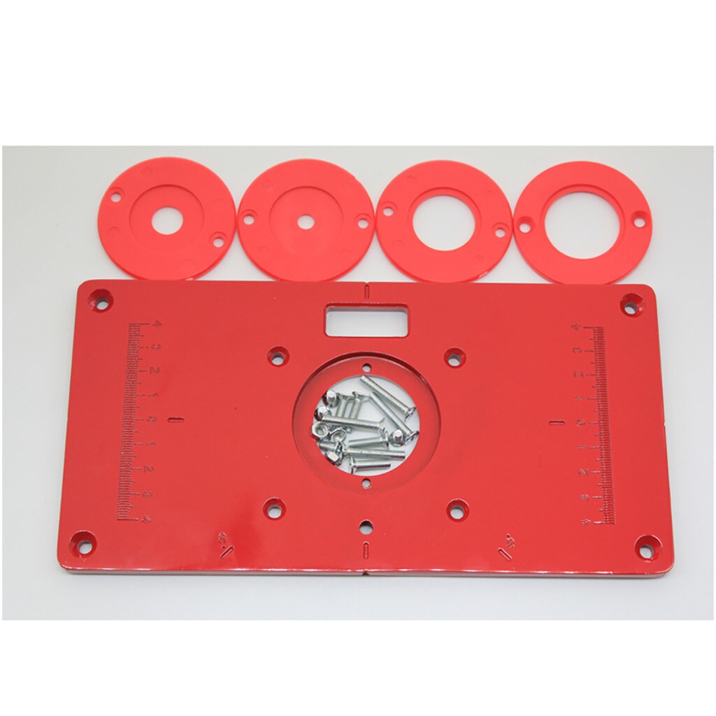Woodworking Trimming Machine Flip Board Router Table Insert Plate trimming machine flip Board for Woodworking Benches Router
