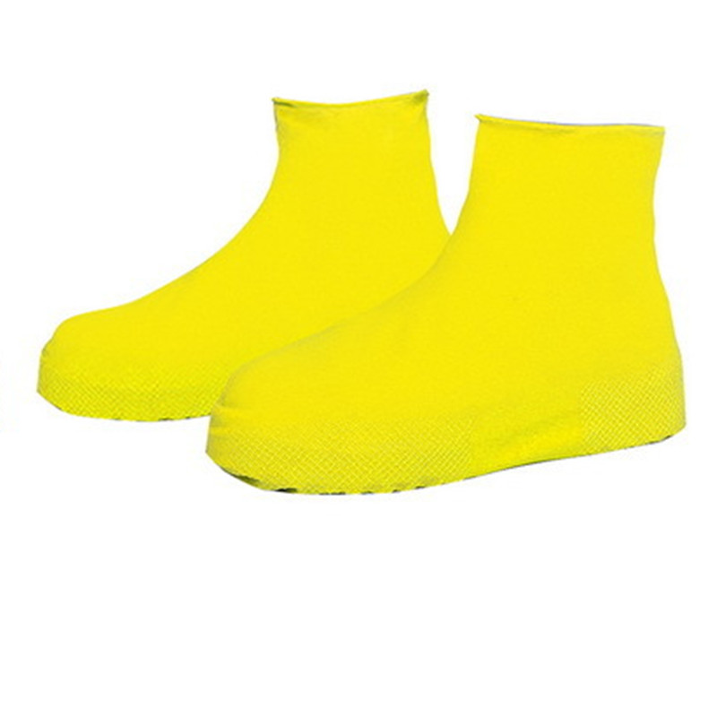 Siliconen waterdichte schoenafdekkingen S/m/L, herbruikbare niet-slip regenschoenhoezen, overschaduwt rubberen regenlaars voor regenachtige dag buiten: S / blauwe kleur
