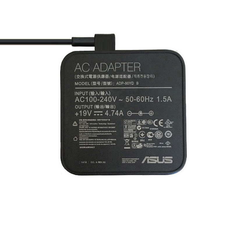 ADP-90YD b 90w 19v 2.4a 4,74x5,5mm Wechselstrom adapter Ladegerät für asus a52f a53e a53s a53u a55a a55vd d550ca d550m d550mav f555la k501