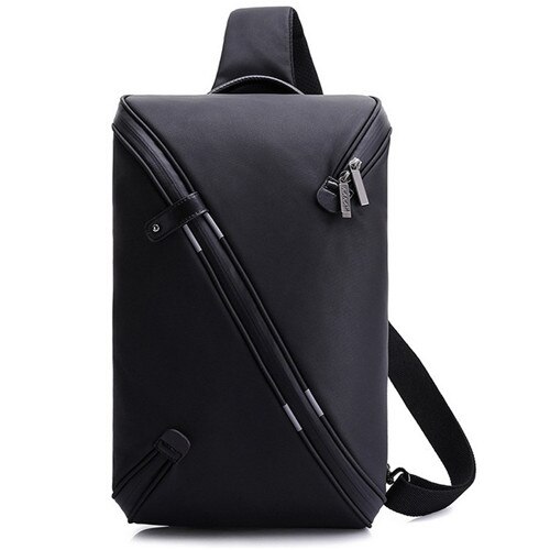 KAKA sacs nouvelle technologie poitrine Pack hommes 9.7 pouces tablette sac plusieurs couches imperméable Oxford sac de poitrine décontracté D121: Default Title