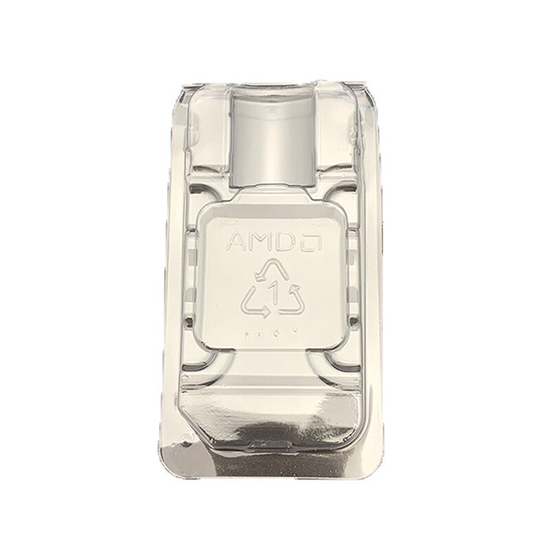 10Pcs Cpu Clamshell Lade Box Amd Case Houder Bescherming Voor Amd AM2 AM3 FM1 FM2 Shell Cpu Bescherming doos Cpu Plastic Doos