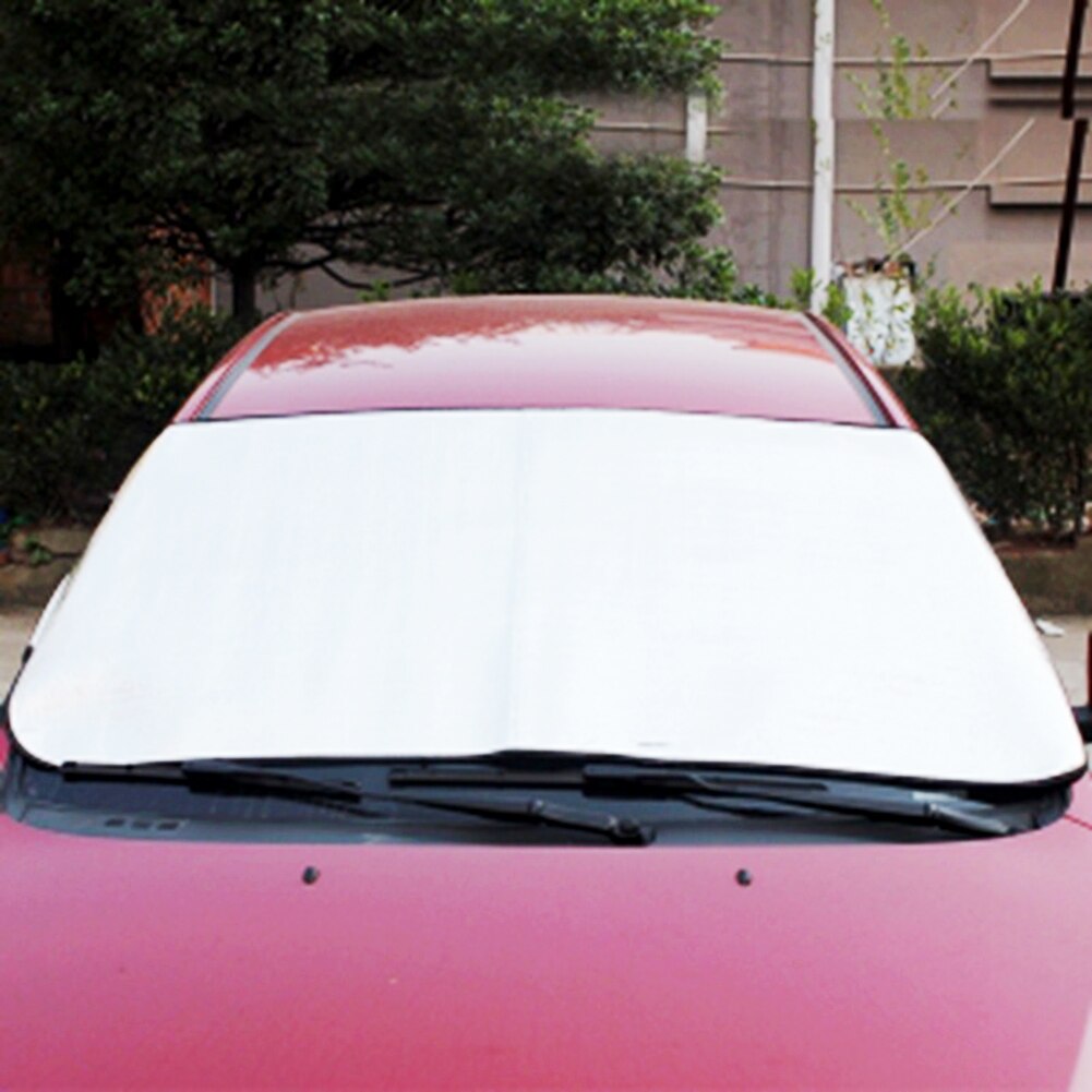 150*70 Cm Universele Auto Voorruit Cover Auto Zonnescherm Shield Voor Voorruit Visor Cover Zomer Voorruit Film