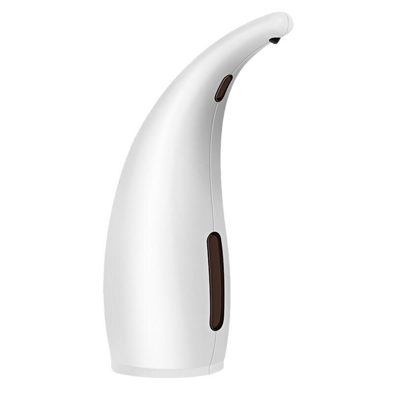 Zeepdispenser contactloos automatisch abs zeepdispenser bewegingssensor handsfree afwasmiddel voor keuken en badkamer zonder batterij: Stijl een witte