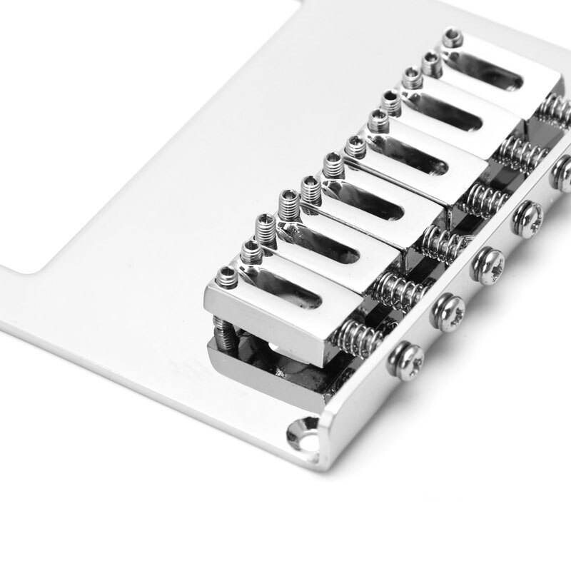 Tele Electric Guitar Bridge 6 String Square Saddle For Telecaster Guitar