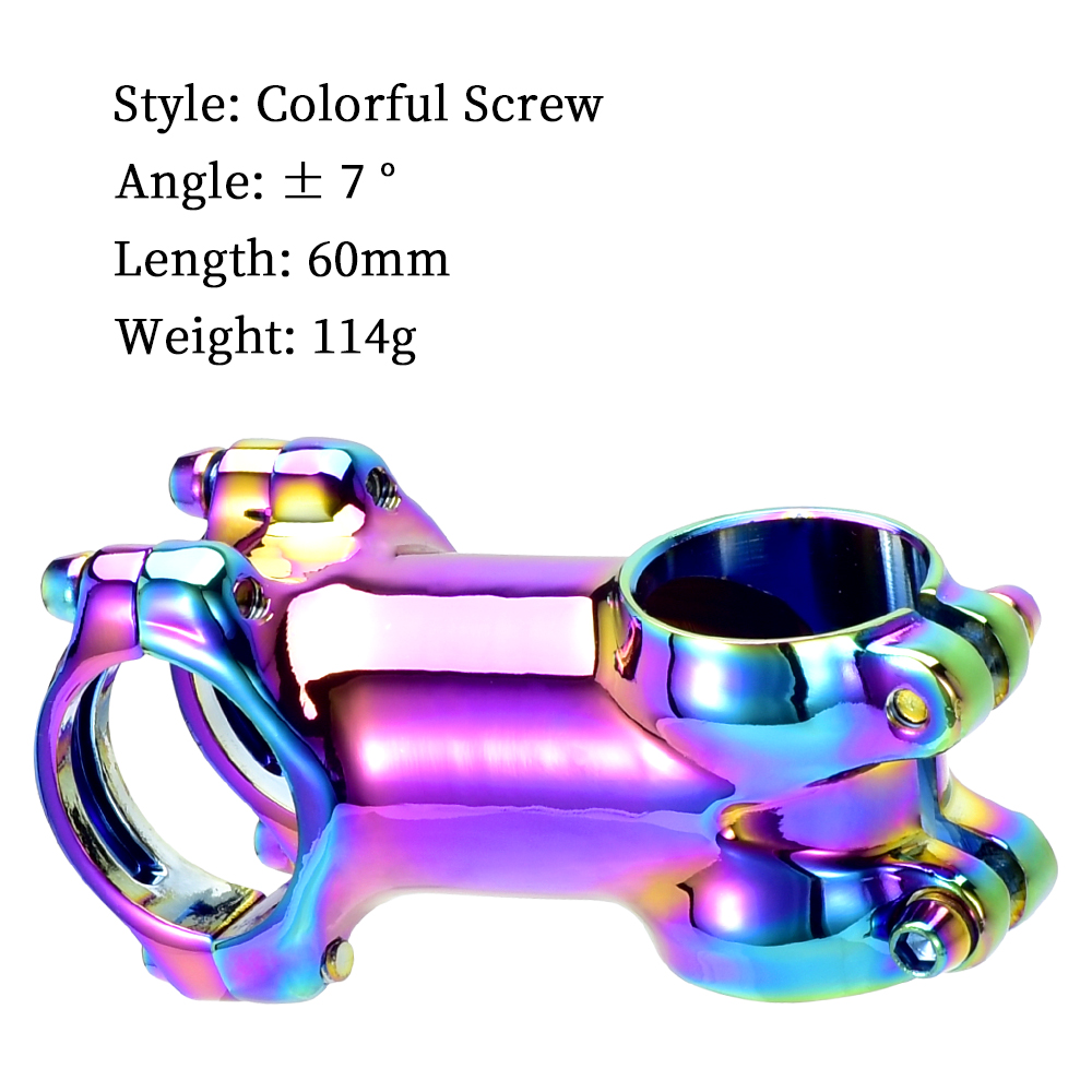 WLDOCA Kit De Capuchon De Tige Et Entretoises Arc-en-ciel – 28,6 Mm, Pour Fourche De VTT Et Vélo (2/5/10 Mm)