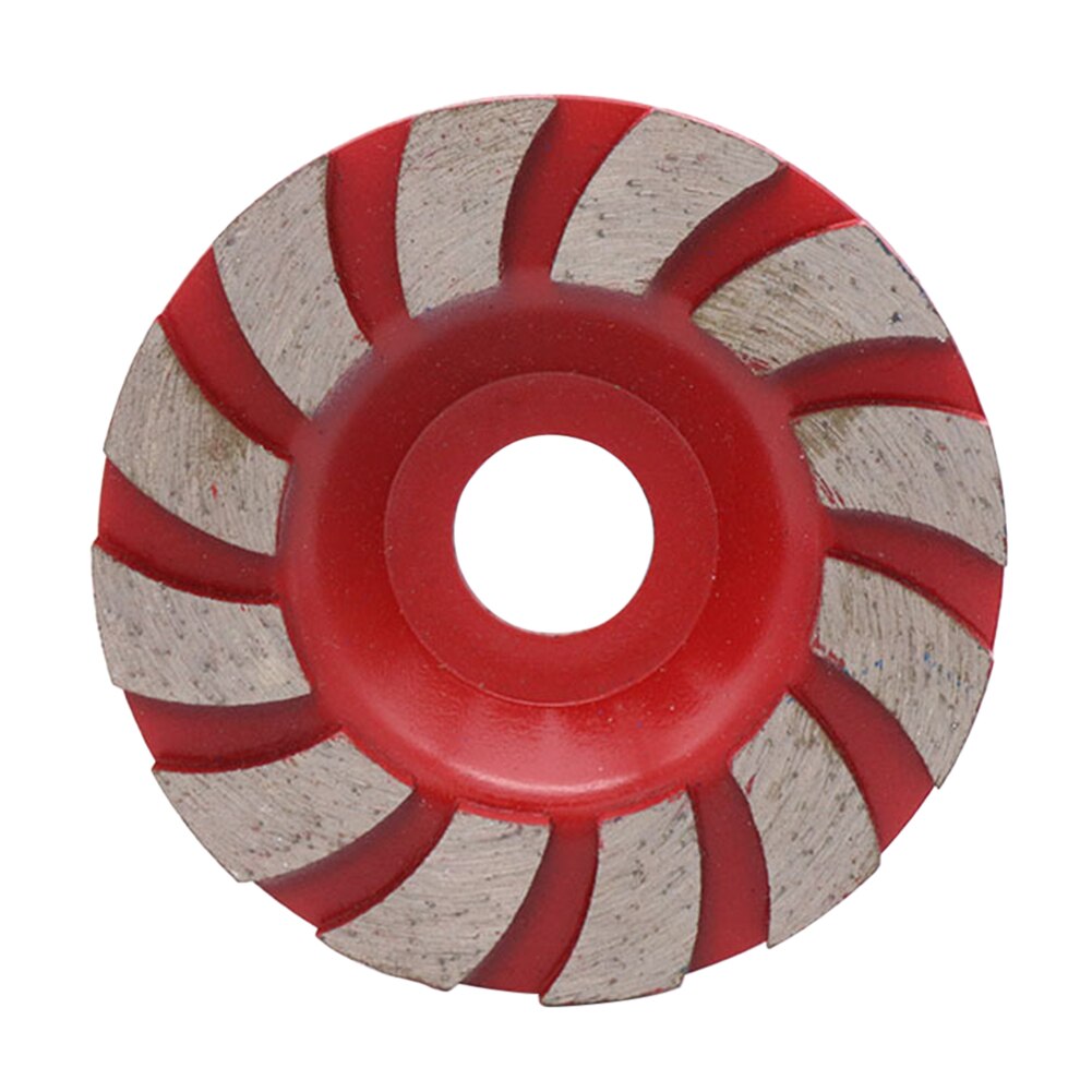 Diamond Grinding Wheel Granite Stone Ceramics Tools Disc Bowl Shape Grinding Cup Concrete Granite Stone Ceramics Tools: Dark Red