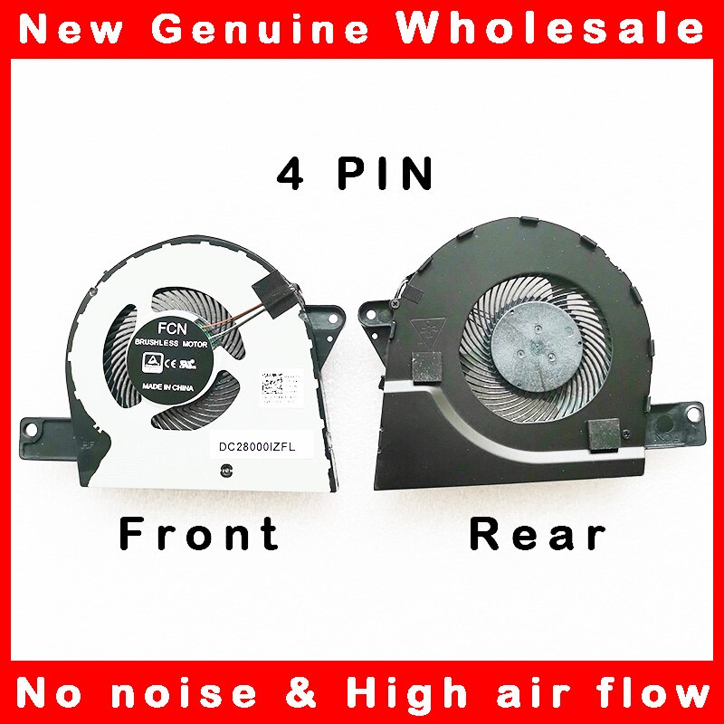 Laptop cpu cooling fan cooler radiator for Dell Latitude 5580 fan cooler heatsink 0C5F86 C5F86 EG50060S1-C330-S9A DC28000IZSL