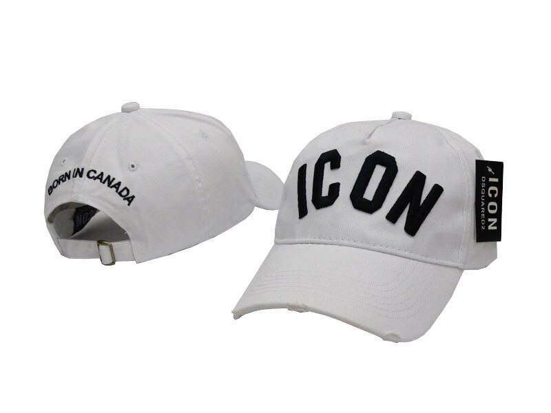 neue Icon Dsqicond 2 Kappe Dsquared Kappen Hysteresen Baseball Kappe Hut YJ1: 3-white