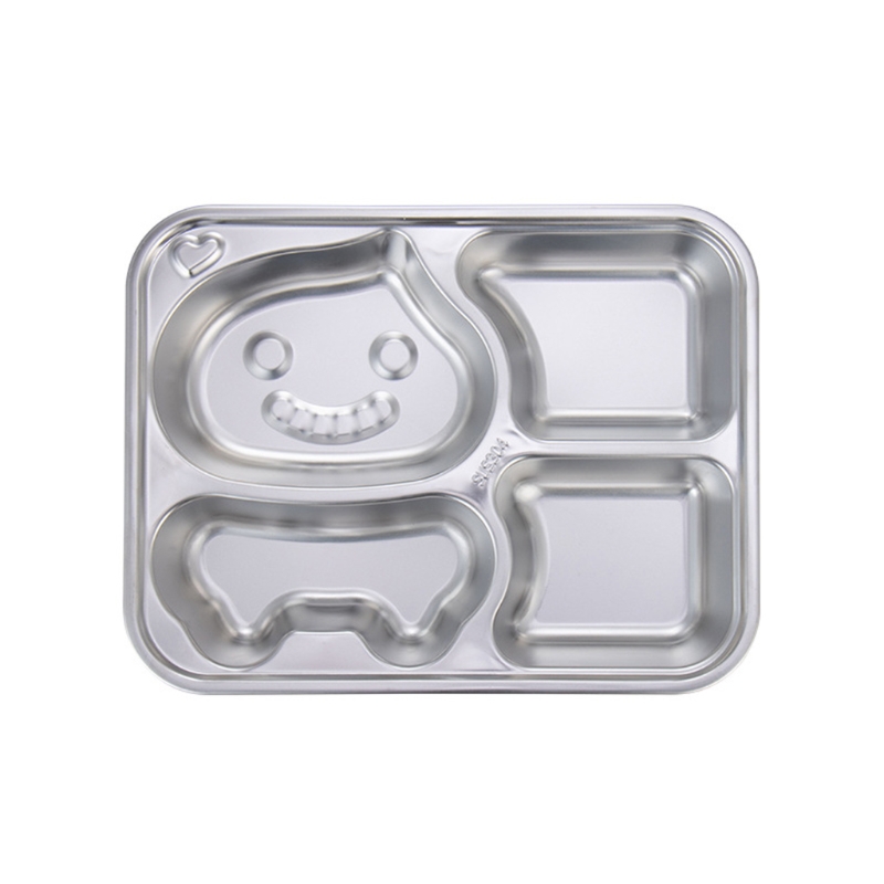 Sections Dinner Plates for Adults Kids Picky Eaters Campers and Portion Control Mes Trays Household Kitchen Restaurant: 7