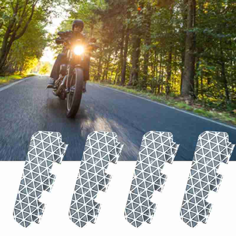 4/8 PCS Bicycle Reflective Stickers Bike Spoke Stickers Safety Wheel Rim Spoke Decals Bicycle Tools Bike Spoke Reflector