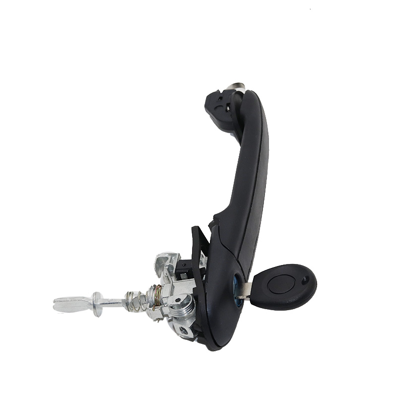 Maçaneta de porta dianteira e esquerda com tambor de fechadura, fecho para vw polo 6n 6n1 6n2 seat alhambra galaxy 6n0837207c: 1pcs