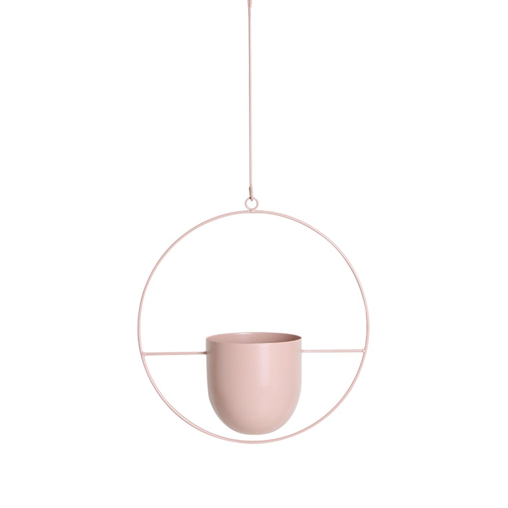 Metal Hanging Pot Plant Hanger Chain Hanging Planter Basket Flower Pot Chain Plant Pot Hanger For Home Balcony Decoration: J