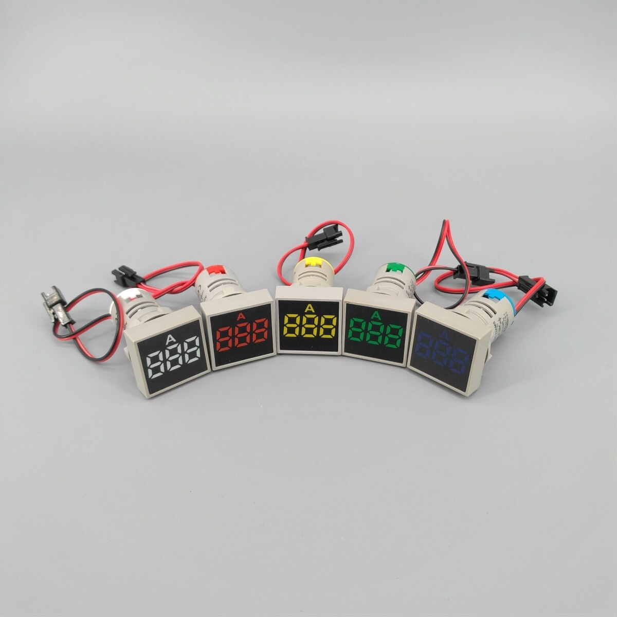 LED Digital Display Amper Meter Current Indicator Signal Light Ammeter Tester Measuring 0-100A