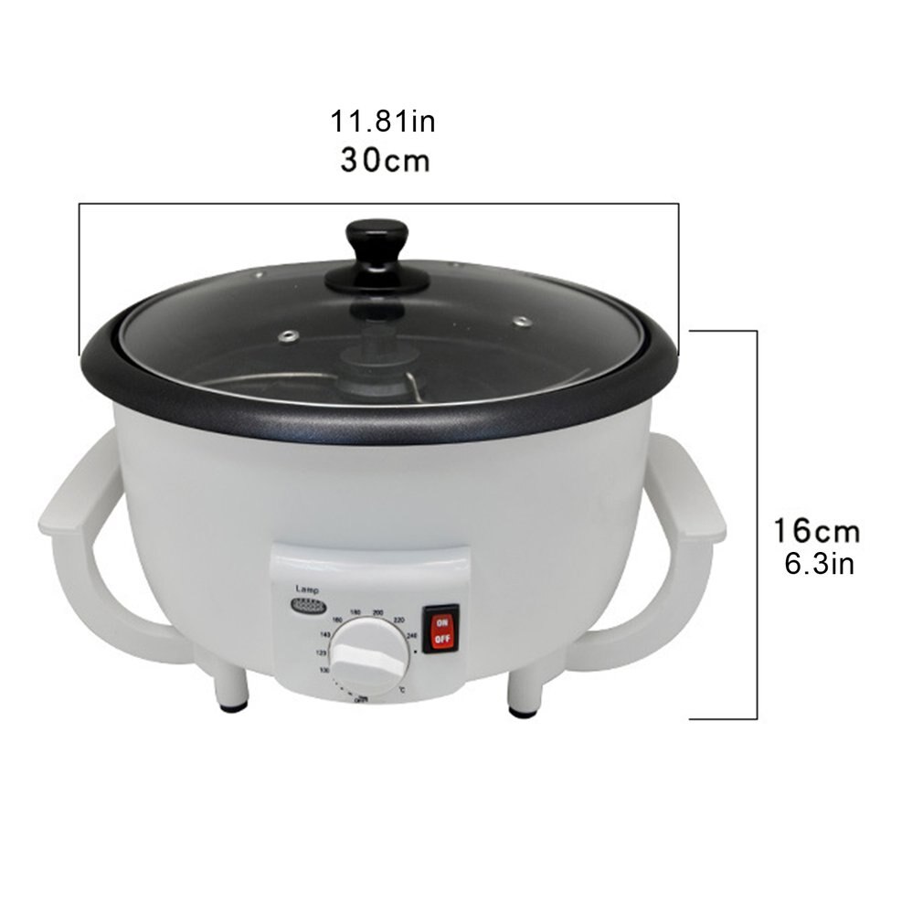Coffee Roasting Machine Household Peanut Corn Roasting Machine Electric Roasting Beans Roasting Coffee Fruit Roasting Machine