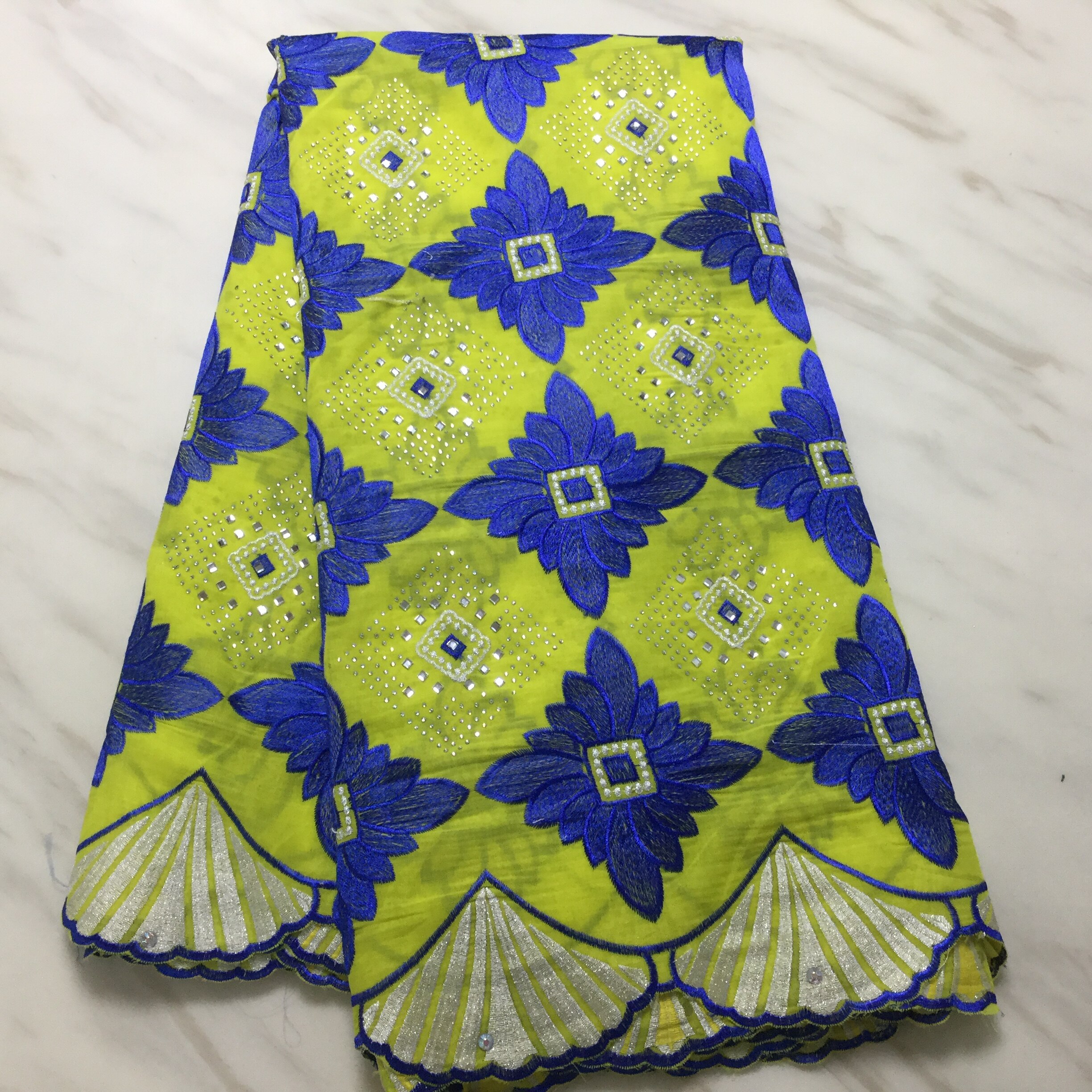 Tissus en dentelle suisse, tissus en coton africain, tissus en dentelle voile de suisse, broderie de , en suisse, style dubaï, 5yards