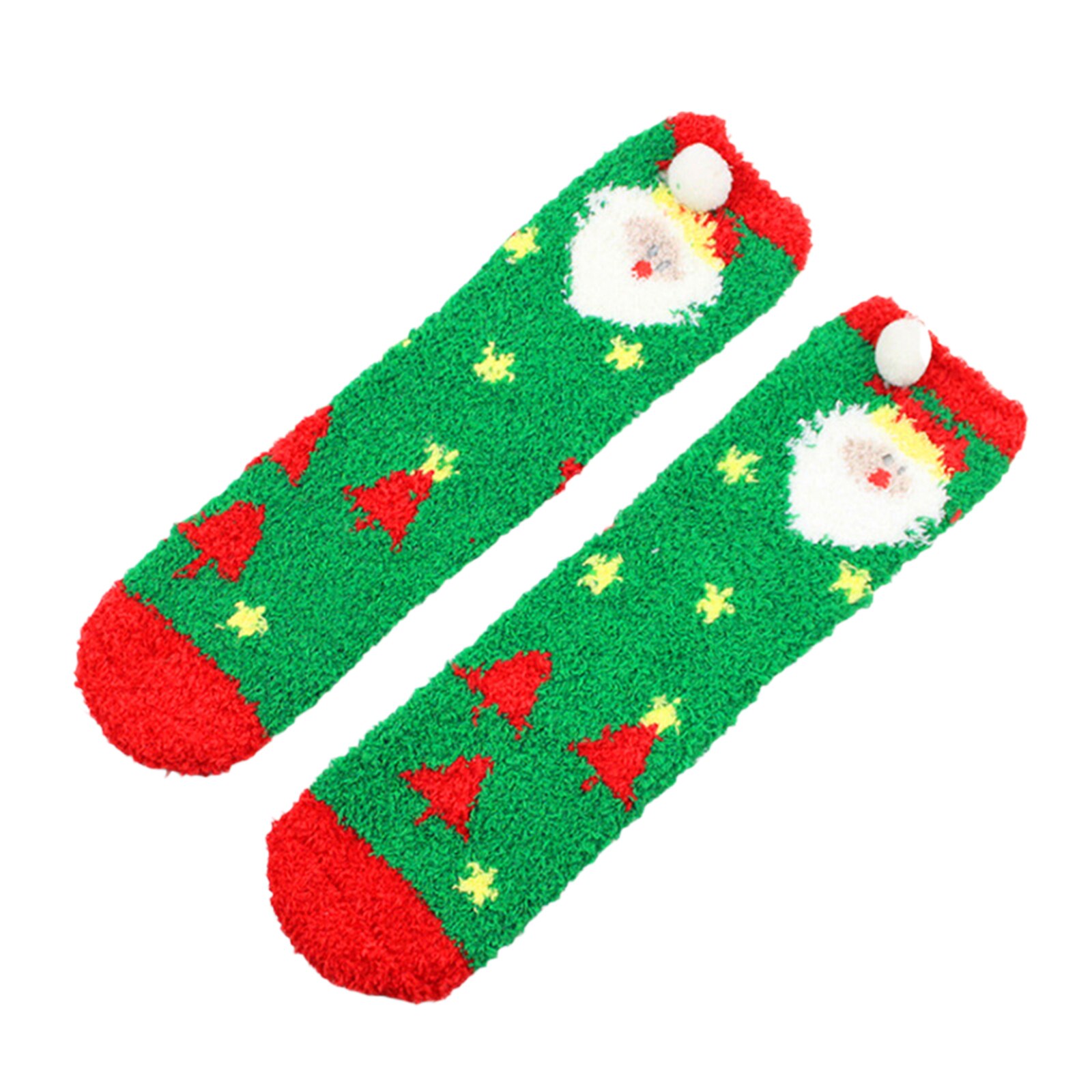 Nuovo Natale telecamera Calzini E Calzettoni Morbido di Corallo del panno morbido Del Fumetto di Santa/Alce/Pupazzo di Neve/Cappello di Stampa pianoforte Calzini E Calzettoni per Adulti delle donne Degli Uomini: B1