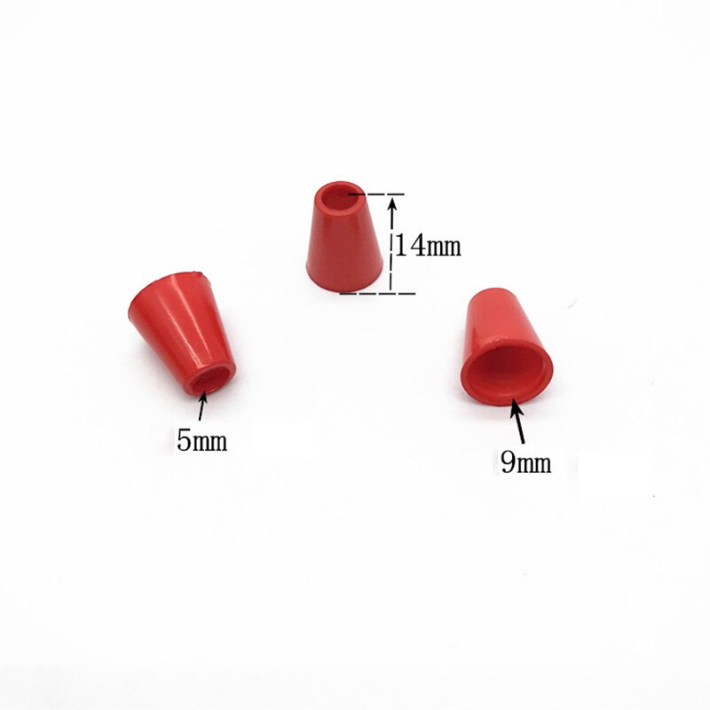 20Pcs DIY Cord Ends Bell Stopper With Lid Lock Colorful Plastic Toggle Clip For Paracord Clothes Bags Sports Wear Shoes