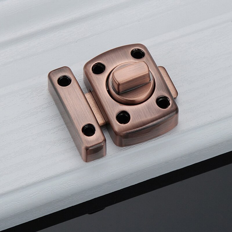 Universal Door Latch Gate Latch Security Sliding Door Lock Door Bolt Zinc Alloy With Screws Door Latch Lock Pull Cabinet Latch