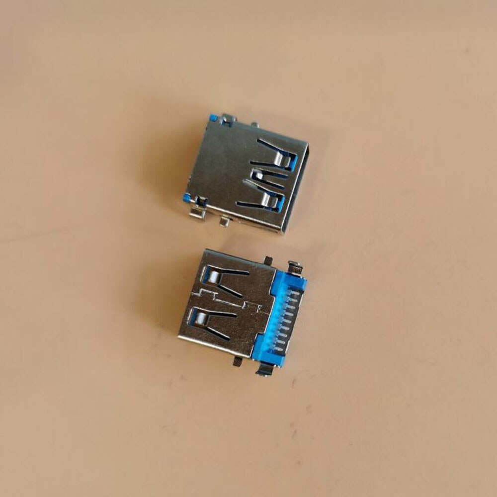 laptop USB 3.0 Jack 3.0 USB Female Socket DIP 180 degree sink plating
