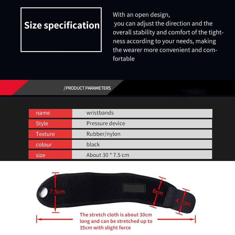 1PC Einstellbare Armbinde befestigen Handgelenk Unterstützung Schiene Frakturen Karpaltunnel Sport Verstauchung Armbänder Schutz