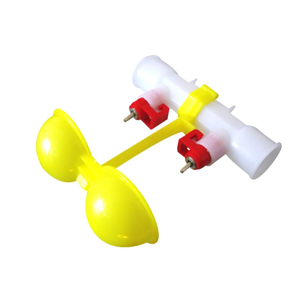 Bebedero de pezón para aves de corral, bebederos para pollos, sistema de bandeja automática de agua, Copas de riego, capa de pollito de un día, 1 Uds.