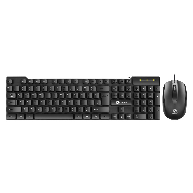 Wired Keyboard and Mouse Waterproof Suspended Keycaps 104 Keys Office Keyboard Mice For PC Gamer USB Game Mause Gaming Mouse: Keyboard and Mouse