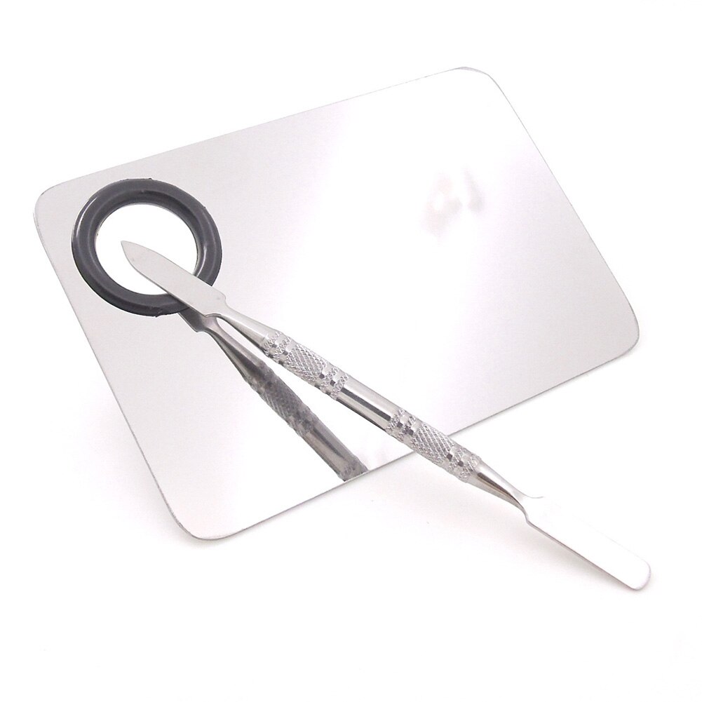 Spatula Mixing Art Supplies Stainless Steel Drawing Tools Makeup Watercolor Palette School Paint Nail Art Rod Oil Painting