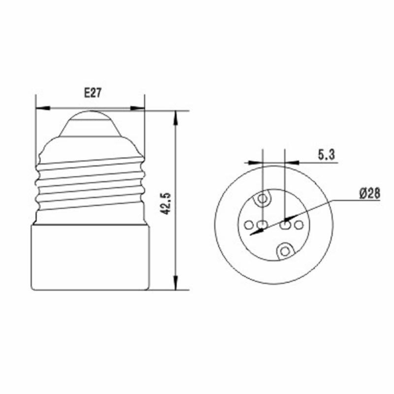 E27 to mr16 adapter  e26 to mr16 lamphouder converter stroomadapter basis fitting led lamp verlengstekker