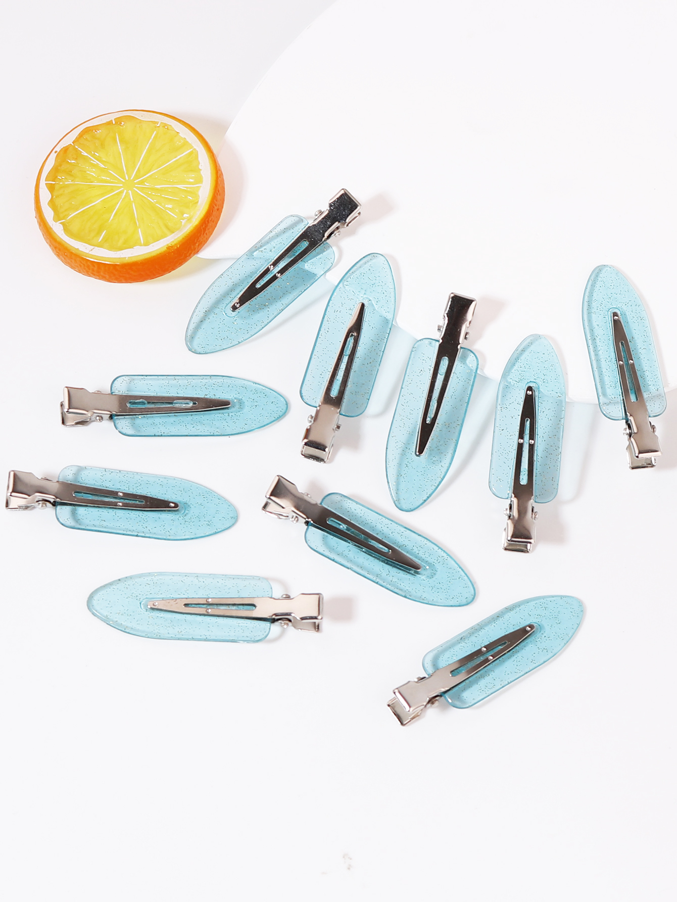 10 Uds. Pinzas para el cabello laterales antideslizantes sin costuras, peinados de maquillaje, pinzas para el cabello, accesorios para el cabello de , especiales para pelucas de cabello real: Mutil