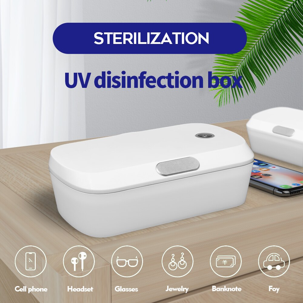 Uv Desinfectie En Sterilisatie Doos Draagbare Uv Sterilisator Met Usb Telefoon Tandenborstel Kan Bewegen Desinfectie Doos