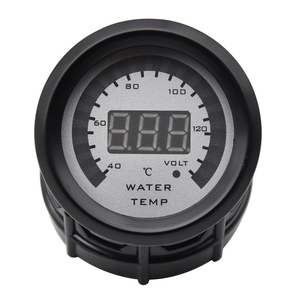 52MM Car Digital Gauge LCD Display Oil Pressure Voltmeter Water Temp Meter With Sensor Air Fuel Ratio Tachometer Boost Meter