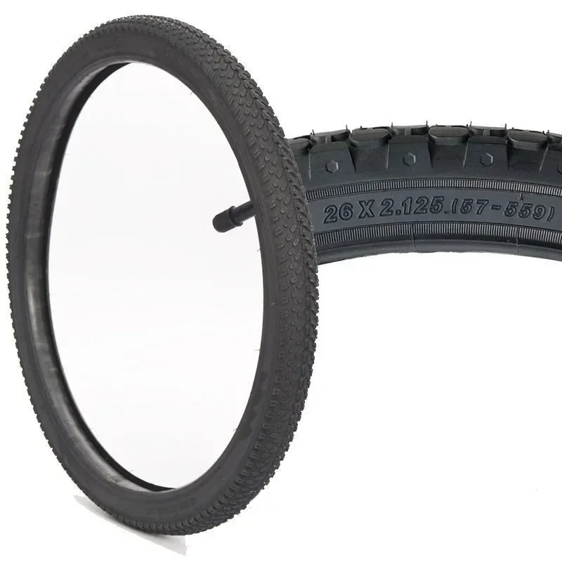 20-26 tommer cykeldæk 20/22/24/26 x 1.50/1.75/1.95/2.125 fortykkede, skridsikre, slidstærke mtb cykel yderdæk 1 stk.