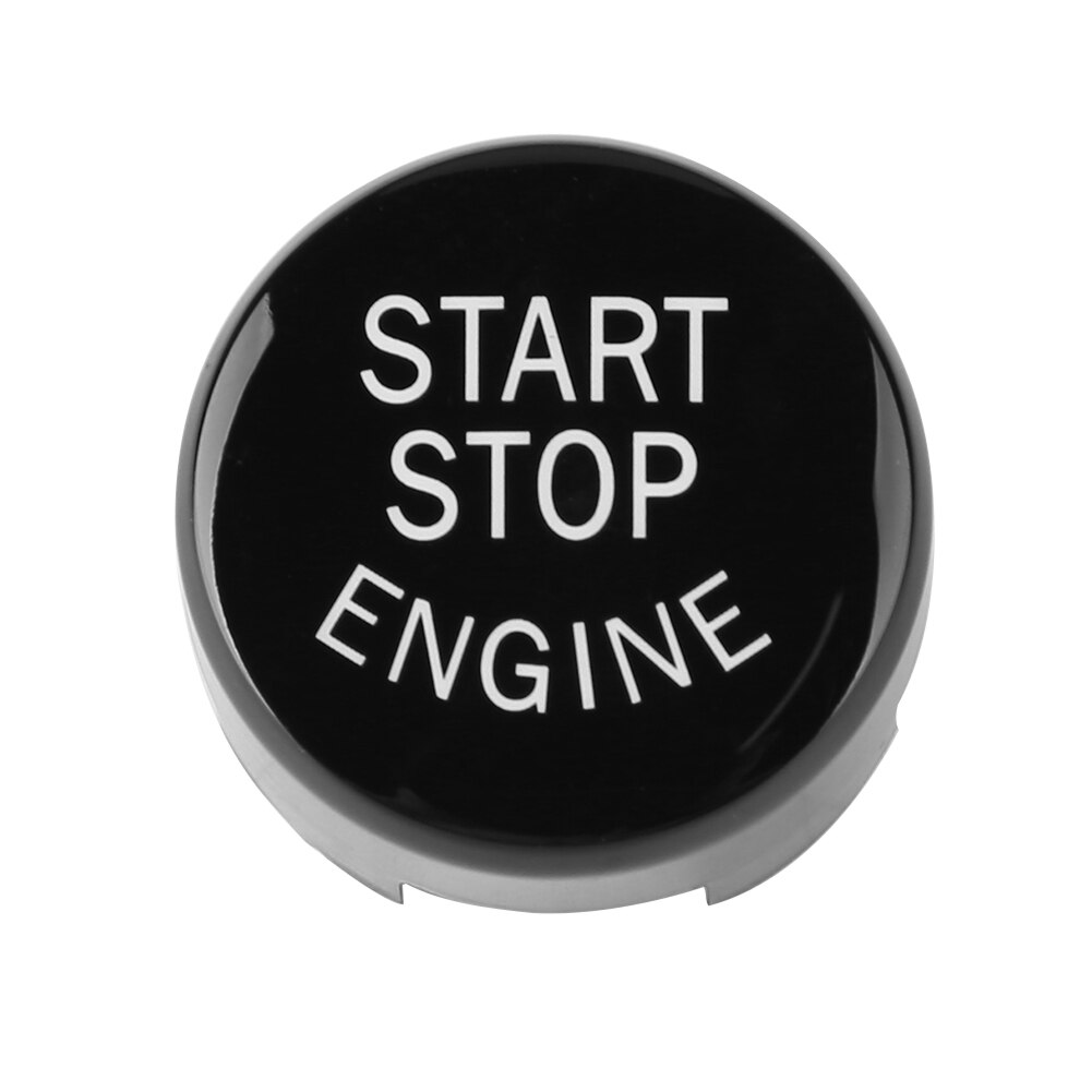 Bilmotor start stop kontakt knap trim cover klistermærke med værktøj til bmw  f20 f21 f22 f23 f30 f31 f32 f33 biltilbehør