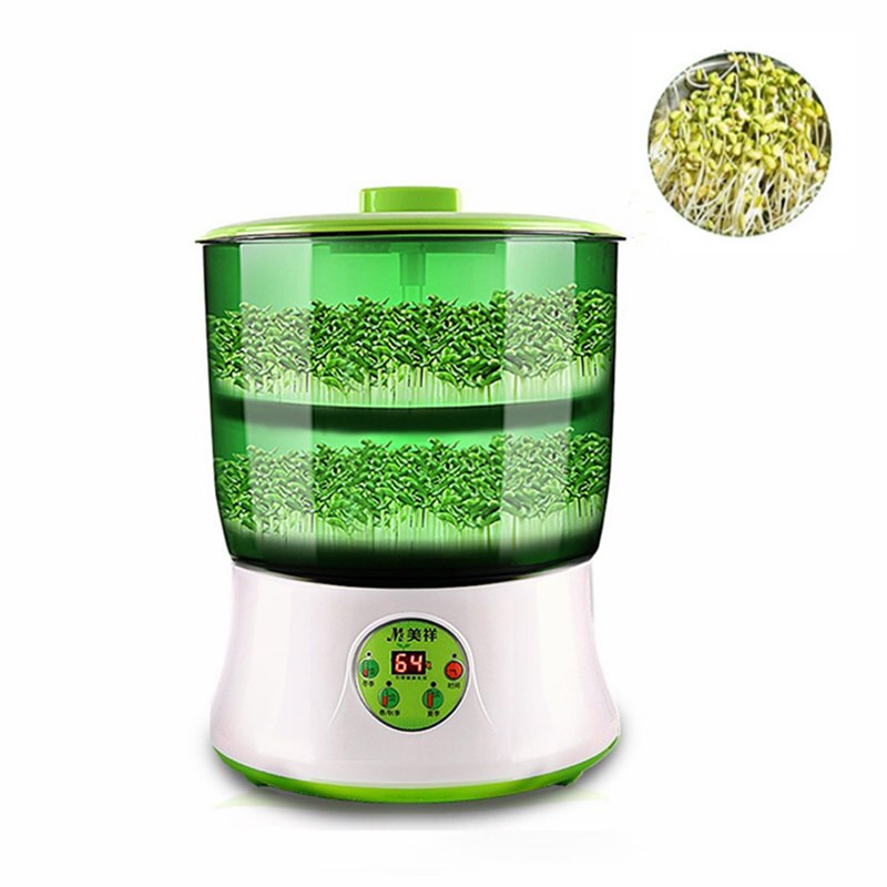 Brotes de soja s máquina automática de gran capacidad inteligente brotes de soja s brotando verde brotes de soja máquina de