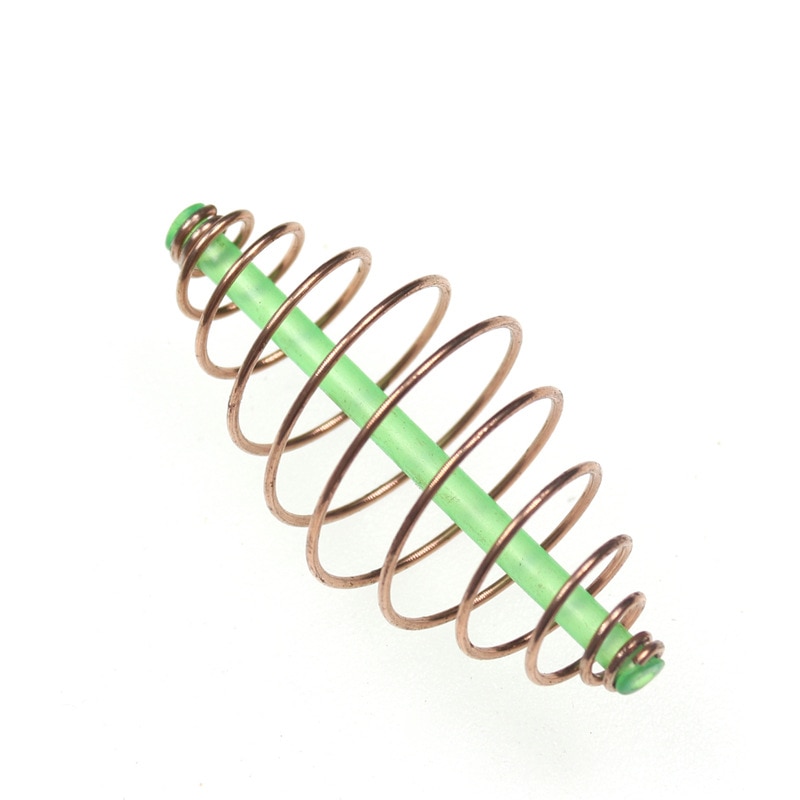 10/5 Pcs Fishing Bait Spring Lure Inline Hanging Tackle Stainless Steel Feeder Fishing Tools Fishing Accessories