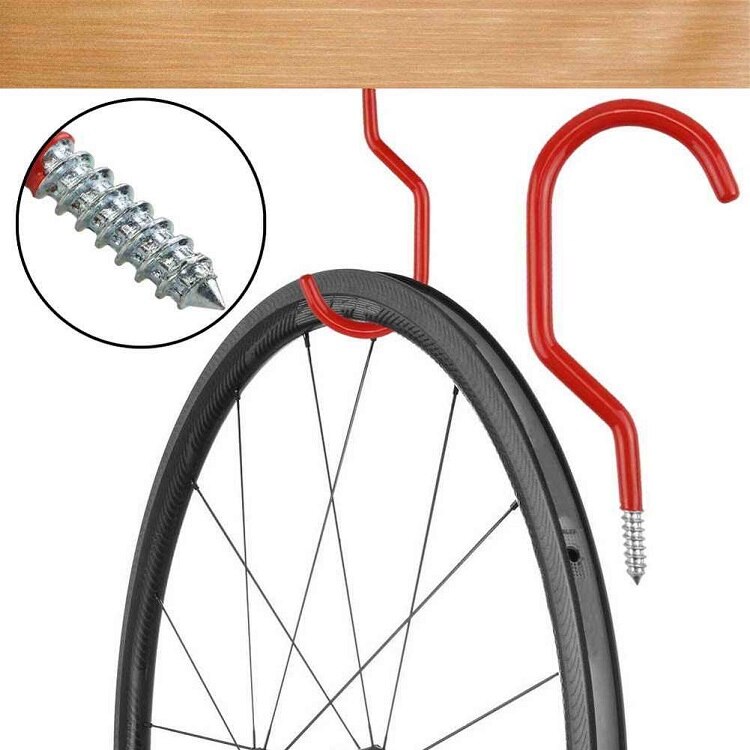 Krog til ophængning af cykelholder cykelholder vægkroge garageopbevaring stativophænget hardware til husforbedring cykelopbevaring