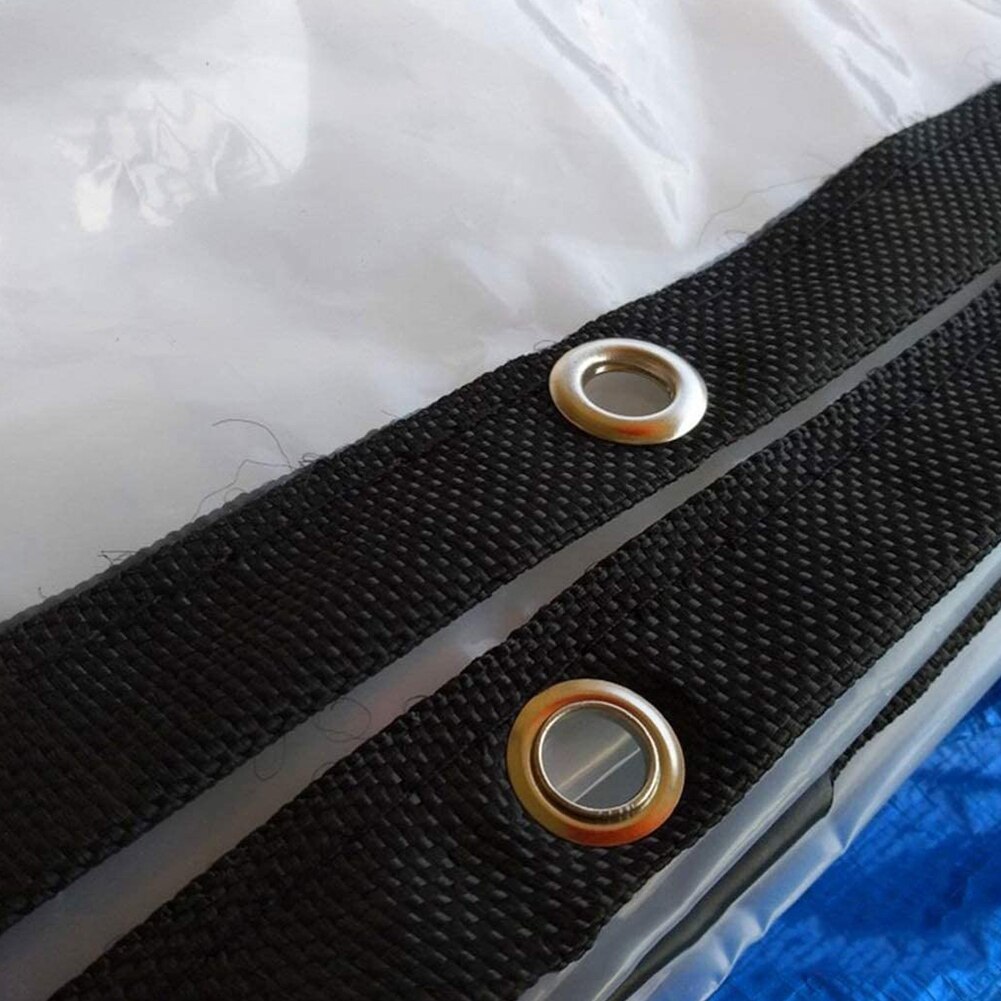 Anti-static Transparent Tarpaulin Film for Patio Balcony Garden Waterproof Rainproof Film Cover Insulation Greenhouse Film