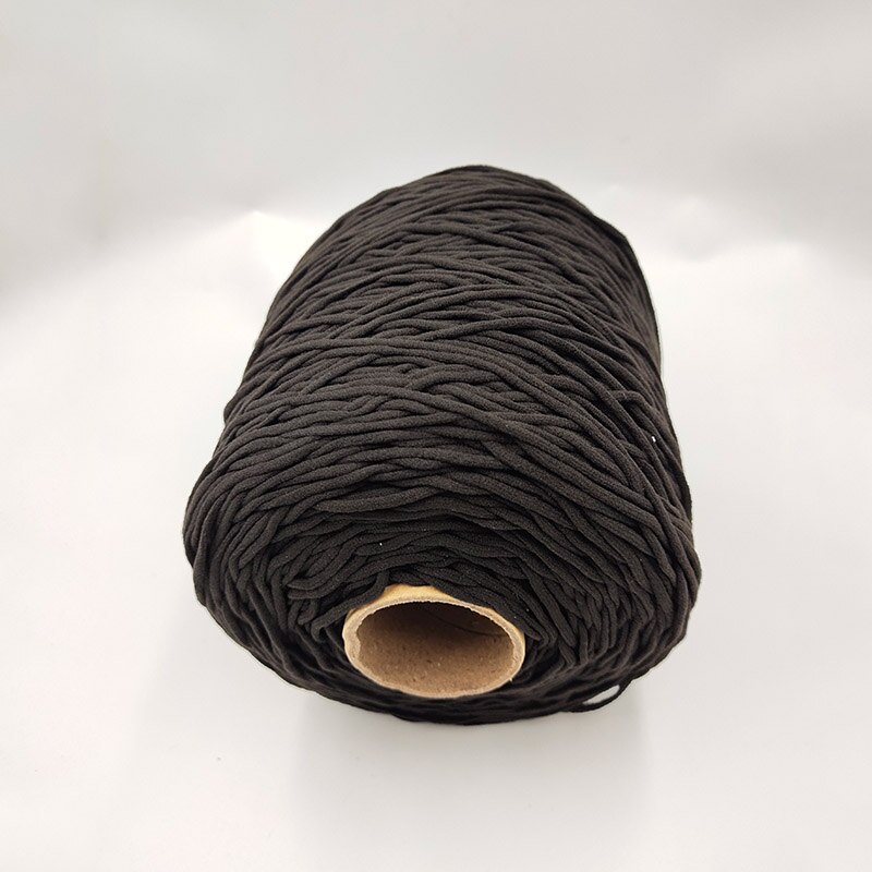1M-1000M White Black Elastic Band goma elastica Rubber Band Elastic Band DIY Clothing Craft elastique couture For mask costura: Black / 500M