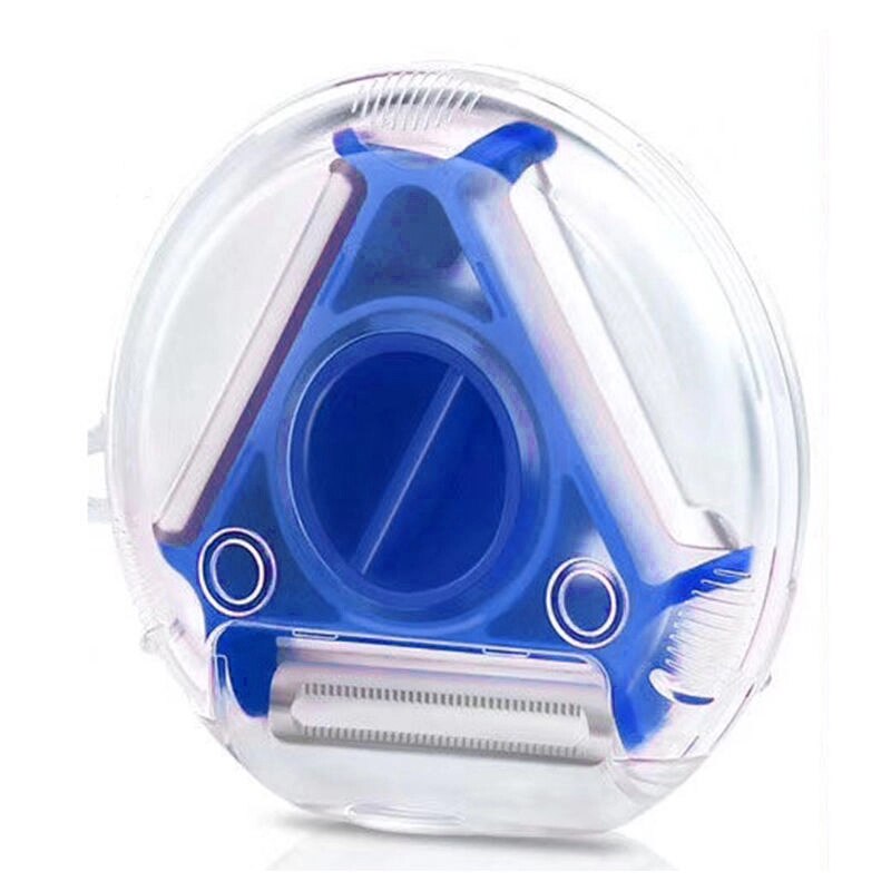 3 In 1 Rvs Dunschiller Slicer Multifuncation Groente Fruit Dunschiller Rasp Shredder Keuken Gadget Accessoires: Blue