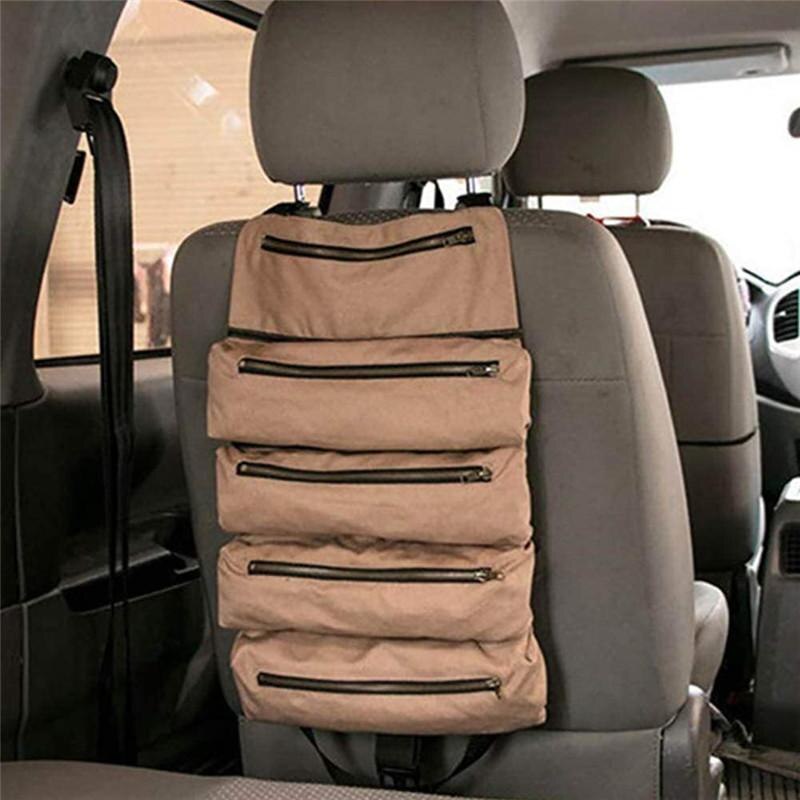 Multifunctionele auto-opbergset oprolbare gereedschapstas