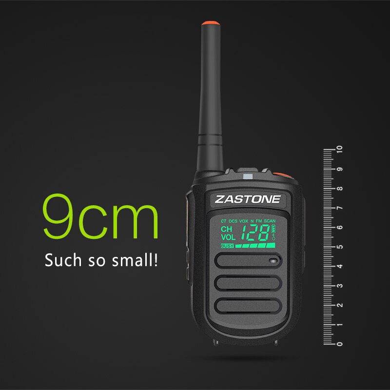 Zastone Mini9 Walkie Talkie Mini UHF 400-470MHz Handheld Zwei Weg Radio Schinken Radio Kommunikator walkie Talkie Transceiver