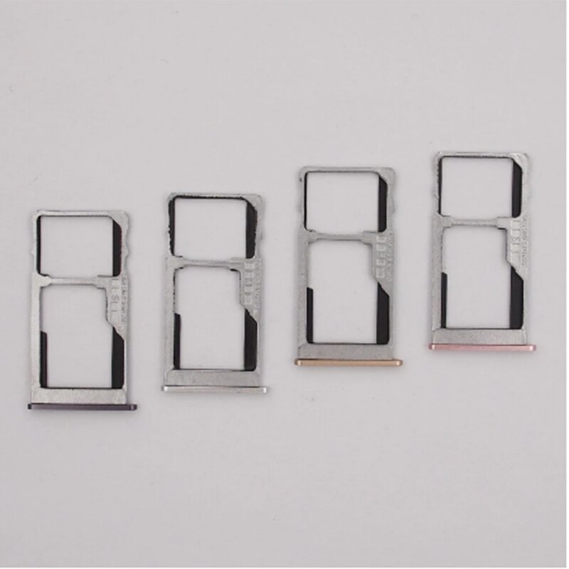 Houder Slot Sd Voor Meizu Meilan U10 / U20 Dual Enkele Sim Kaart Lade: U20 Sliver