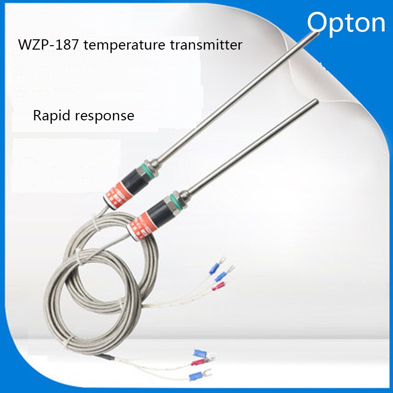 Pt100 temperature sensor platinum thermal resistance WZP-187 waterproof temperature probe K/E type thermocouple temperature sens